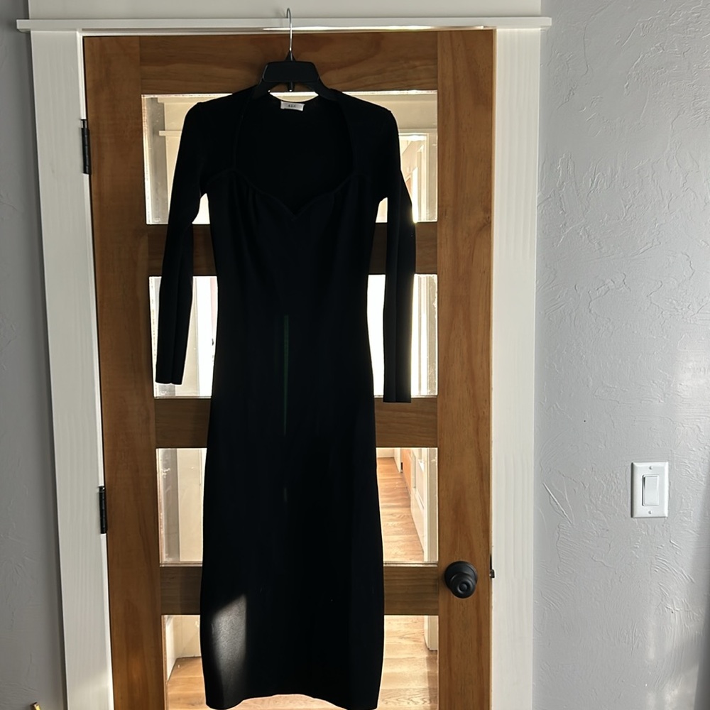A.L.C.// wool blend maxi dress, size S